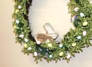 detail of Easter Wreath