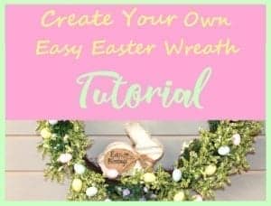 make a spring wreath