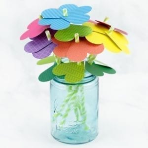 Paper Heart Flowers - acraftylife.com