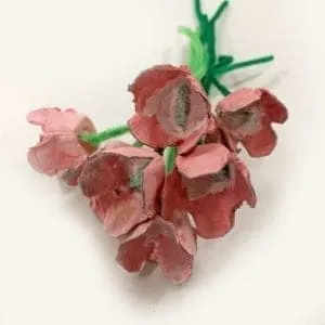 white center pink tulip craft - acraftylife.com