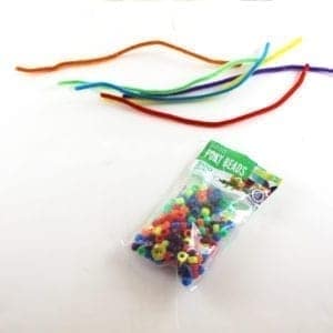 supplies for rainbow bracelet - acraftylife.com