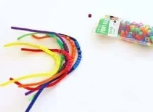 rainbow bracelet craft supplies - acraftylife.com