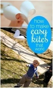 easy kite - spring kid crafts- kid crafts - acraftylife.com #preschool #craftsforkids #crafts #kidscraft