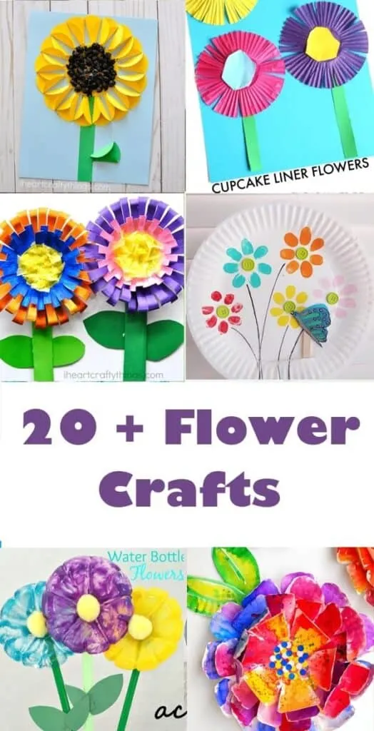 flower kid craft - #preschool #craftsforkids #kidscrafts