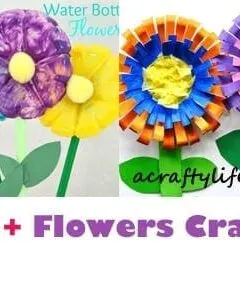 flower kid crafts - #preschool #craftsforkids #crafts #kidscraft