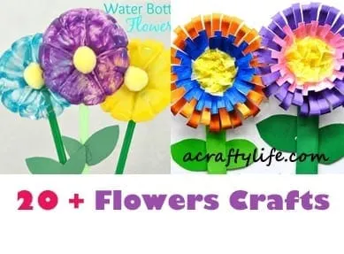 flower kid crafts - #preschool #craftsforkids #crafts #kidscraft