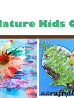 nature kids craft - kid crafts - acraftylife.com #preschool #craftsforkids #crafts #kidscraft