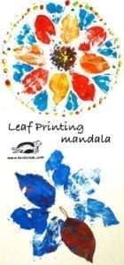 leaf mandala - nature kids craft - kid crafts - acraftylife.com #preschool #craftsforkids #crafts #kidscraft