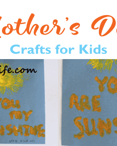 sunshine craft - mothers day craft- spring craft - crafts for kids- kid crafts - acraftylife.com #preschool #kidscraft #craftsforkids