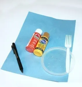 supplies mothers day craft- spring craft - crafts for kids- kid crafts - acraftylife.com #preschool #kidscraft #craftsforkids