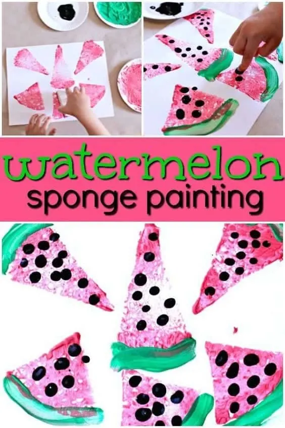 watermelon garden craft for kids - garden craft for kids - spring craft - acraftylife.com #preschool #craftsforkids #crafts #kidscraftgarden label garden craft for kids - garden craft for kids - spring craft - acraftylife.com #preschool #craftsforkids #crafts #kidscraft