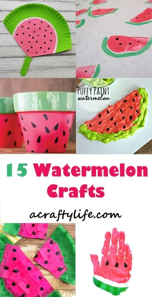 DIY Puffy Paint Ice Cream & Watermelon Crafts - S&S Blog