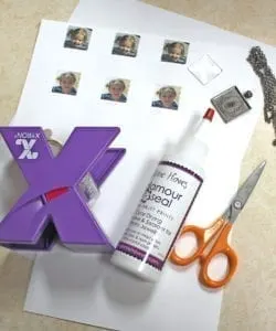 photo pendant kid craft - fathers day craft - mothers day craft - crafts for kids- kid crafts - acraftylife.com #preschool