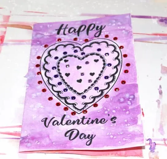 valentine's day crafts for kids- heart kid crafts - acraftylife.com #preschool #kidscraft #craftsforkids