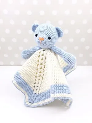 crochet baby lovey pattern - security blanket - A Crafty Life #crochet #crochetpattern #baby #babygift