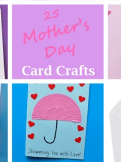 mothers day card -mothers day craft - spring kid crafts- kid crafts - acraftylife.com #preschool