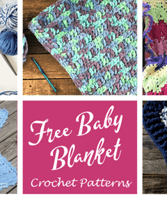 free crochet baby afghan pattern - amorecraftylife.com - boy blanket #baby #crochet #crochetpattern #freecrochetpattern
