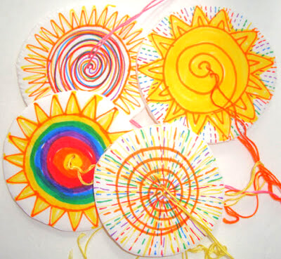 sun kids craft - spring craft - crafts for kids- kid crafts - acraftylife.com #preschool #kidscraft #craftsforkids