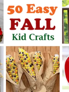 fall kid crafts crafts for kids- acraftylife.com #preschool #craftsforkids #kidscrafts