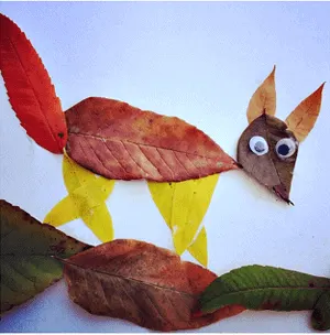 fox Crafts for kids- fall kid craft - letter F - woodland craft - fox craft preschool - acraftylife.com #kidscrafts #craftsforkids #preschool