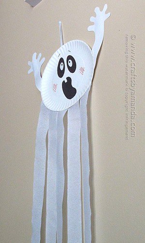 Ghost Crafts for Kids – Halloween Fun - A Crafty Life