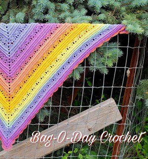 crochet shawl pattern- scarf crochet pattern pdf wrap - acraftylife.com #crochet #crochetpattern