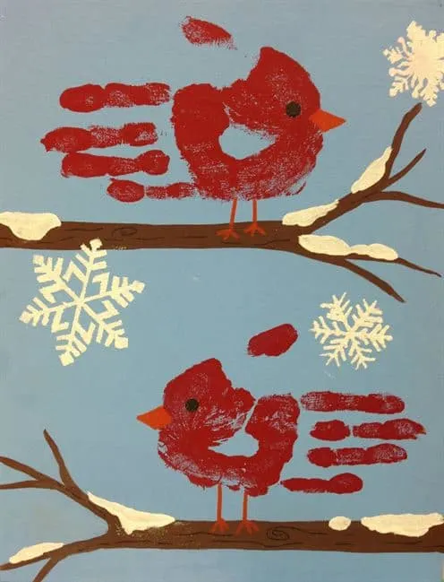 winter crafts for preschoolers- arts and crafts activities -winter kid craft- acraftylife.com #kidscraft #craftsforkids #winter #preschool
