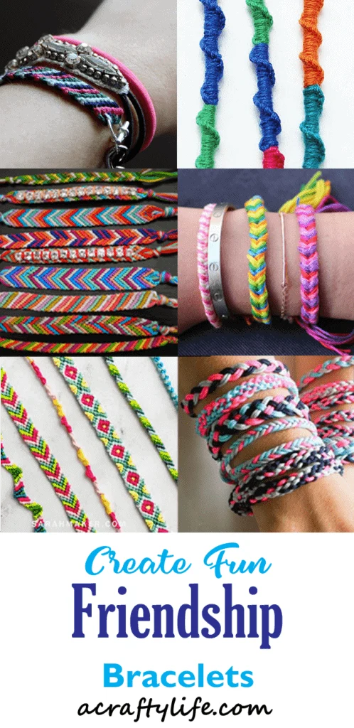 51 Different Types of Friendship Bracelets to Make - A Crafty Life