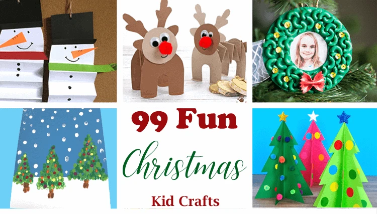 hristmas crafts for kids - homemade christmas kid craft - arts and crafts activities - acraftylife.com #kidscraft #craftsforkids #preschool