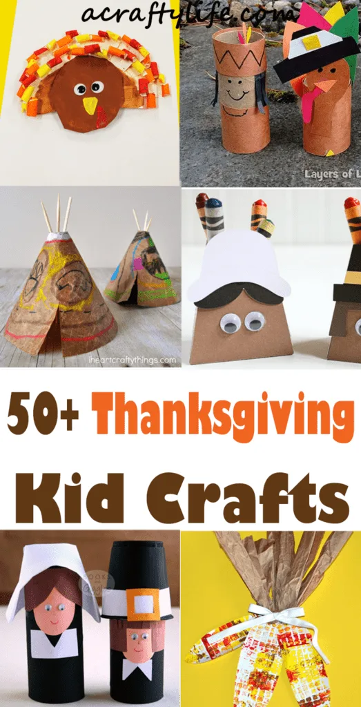 Thanksgiving craft & activities for preschoolers - fall kid craft - thanksgiving kid craft - acraftylife.com #kidscraft #craftsforkids #preschool