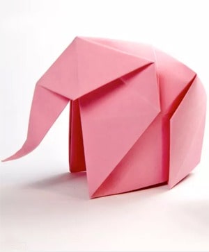 Easiest Origami Folded  - folded paper craft - crafts for kids - acraftylife.com