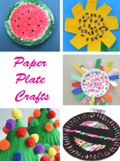 paper plate crafts for kids- acraftylife.com #preschool #craftsforkids #crafts #kidscraf