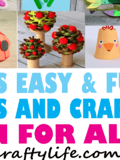 tons of arts and Crafts for kids - holidays, alphabet, animals - acraftylife.com #kidscrafts #craftsforkids #diy