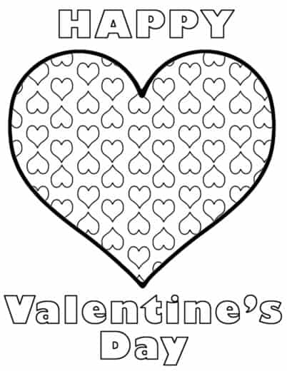 Owl Valentines Coloring Page Free PDF - A Crafty Life