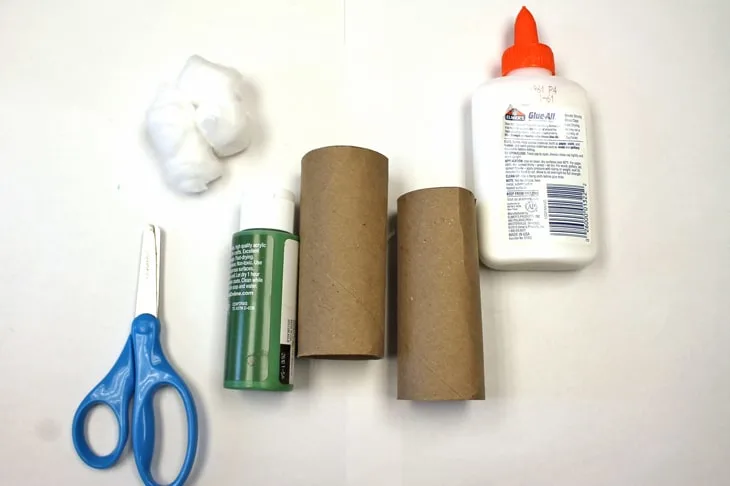  Tree toilet paper roll Craft - christmas kid craft - arts and crafts activities - acraftylife.com #kidscraft #craftsforkids #christmas #preschool