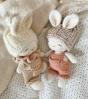 cute baby bunny crochet pattern with clothes