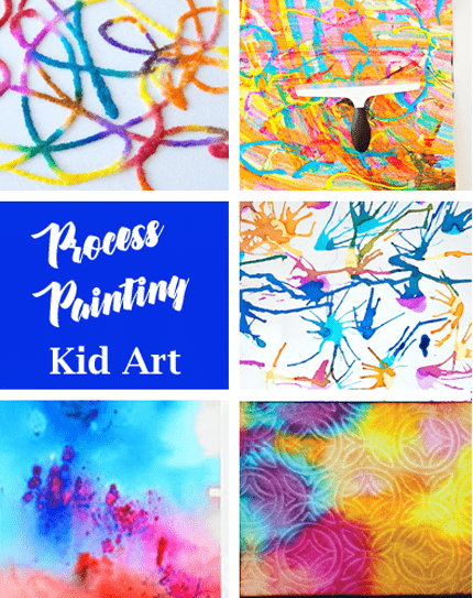 15 Fun Painting Process Art Activities for Kids - A Crafty Life