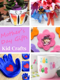Try some of these fun Mother's Day Gift Craft Ideas. Any of these cute homemade gifts would be great for Mom or Grandma.