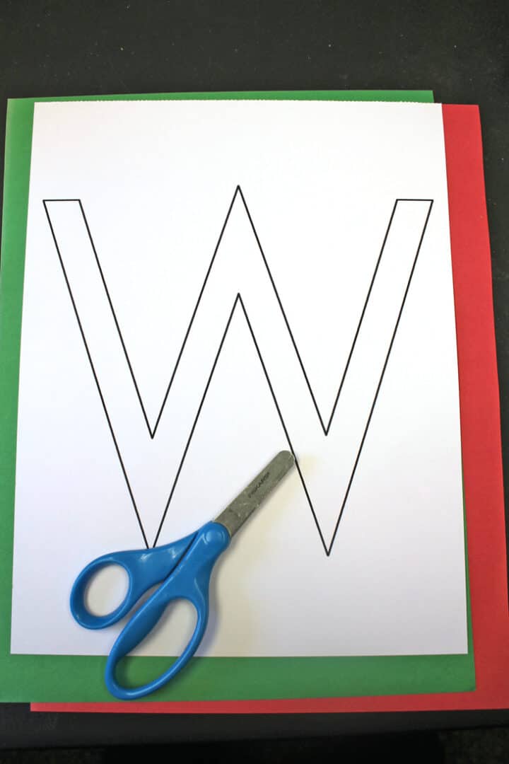 Easy Letter W Watermelon Craft for Preschoolers to Make - A Crafty Life