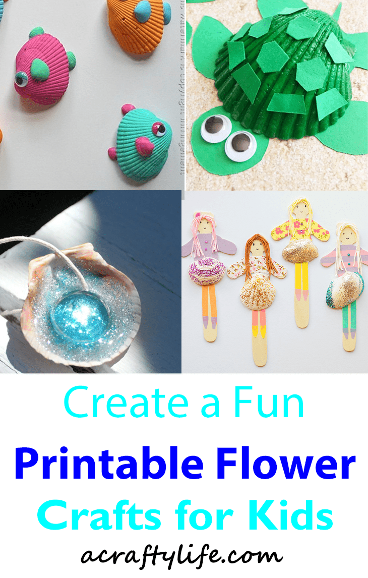 27 Easy Shell Crafts for Kids to Make: DIY Ideas - A Crafty Life