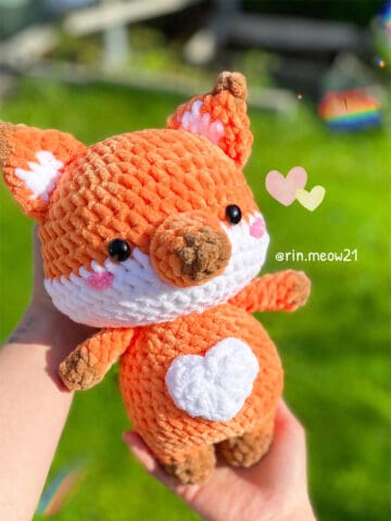 15 Crochet Fox Patterns to Make: Cute Plushie Tips - A Crafty Life