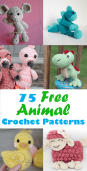 75 Cute Crochet Animal Patterns for Free to Make - A Crafty Life