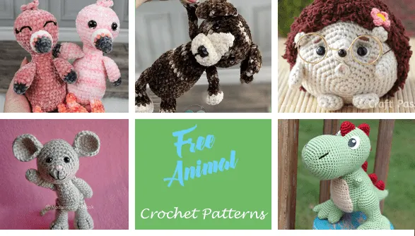 Make a cute crochet animal pattern.
