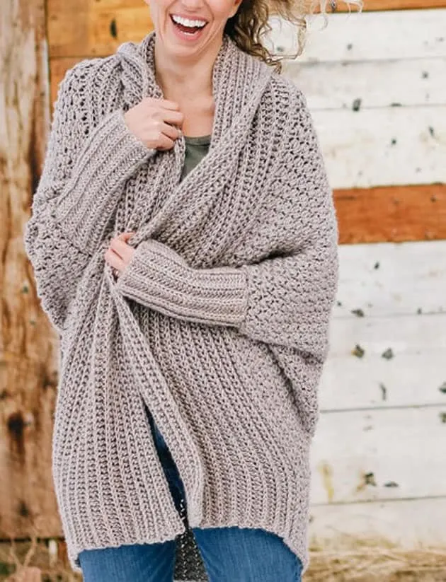 Try some of these free crochet cardigan patterns. There are lots of different kinds to pick from.