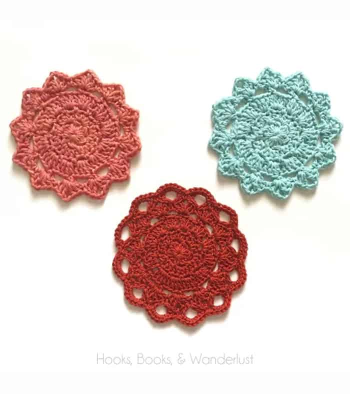 Try some of these quick and easy free coaster crochet patterns. 