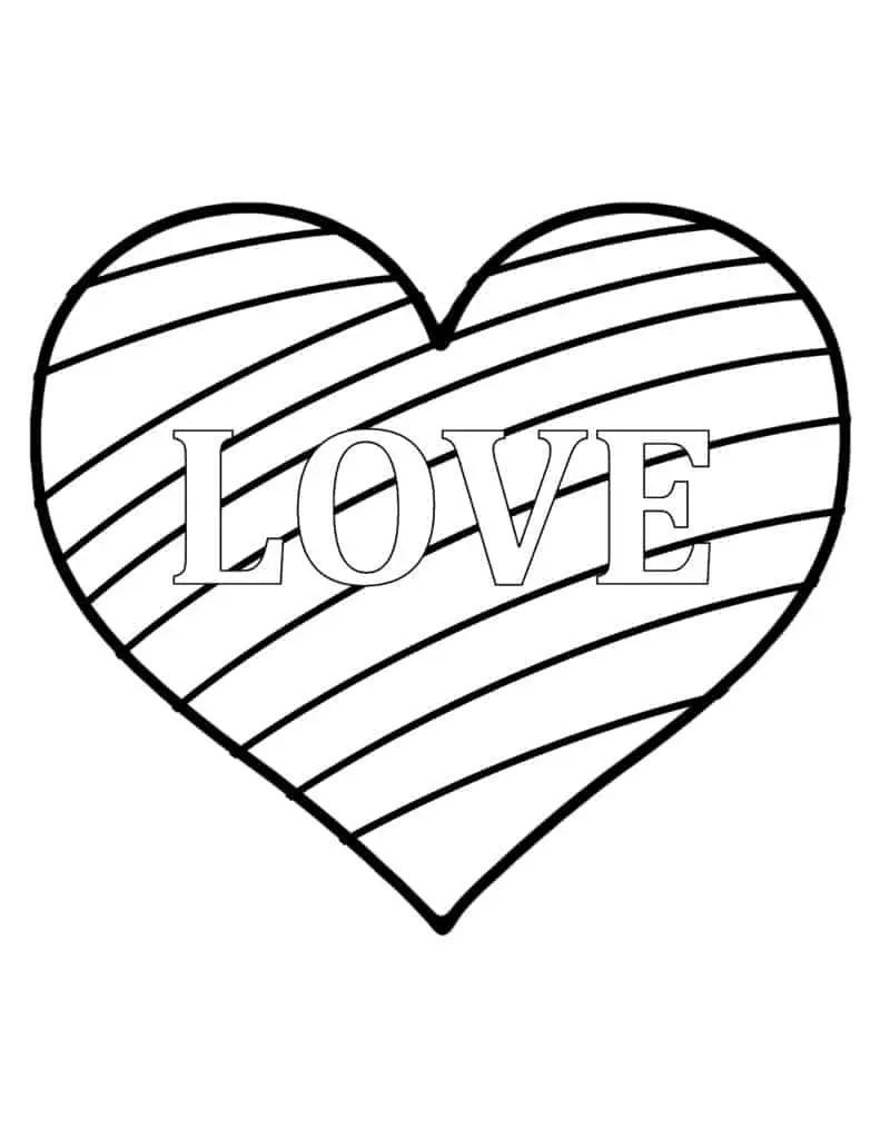 Color a cute Valentine's Day coloring page. Print out these free coloring pages.