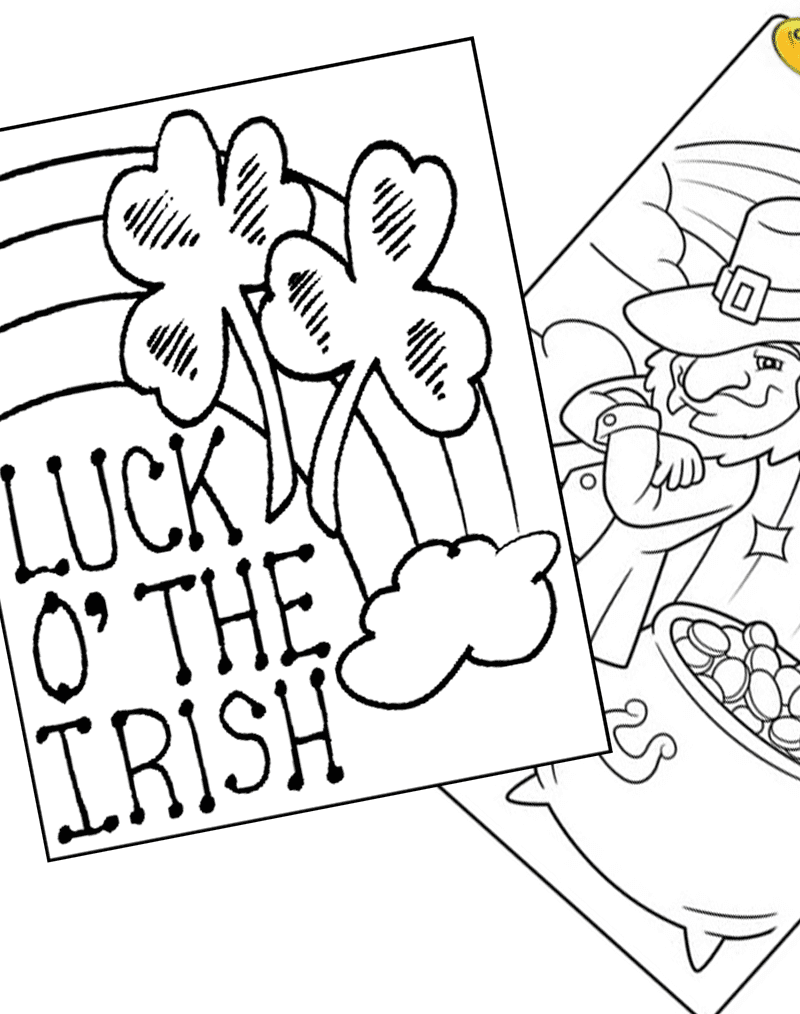 Print some of these fun Saint Patrick's Day coloring pages. There are lots of free printable pages for St Patrick's Day.