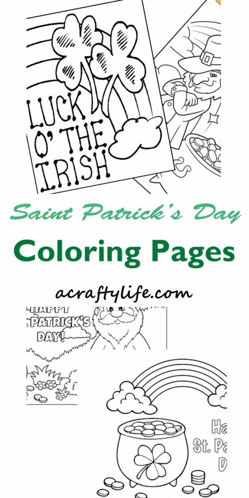 Print some of these fun Saint Patrick's Day coloring pages. There are lots of free printable pages for St Patrick's Day.