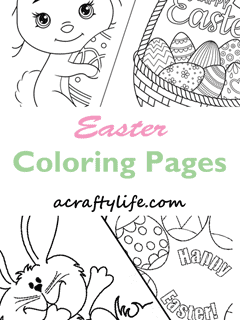 Color fun Easter coloring pages with your favorite markers or crayons. There are lots of different ones to try.