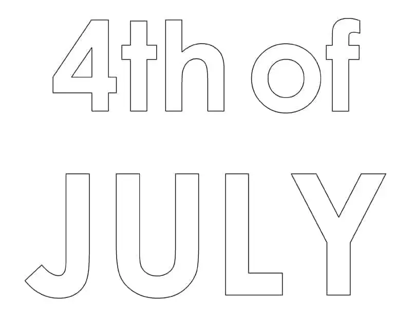 Try this free printable template for the 4th of July craft for preschoolers.